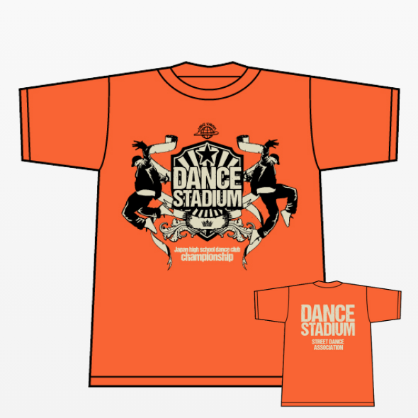 ダンスタ公式Tシャツ （デザインG)ダンスタ公式Tシャツ